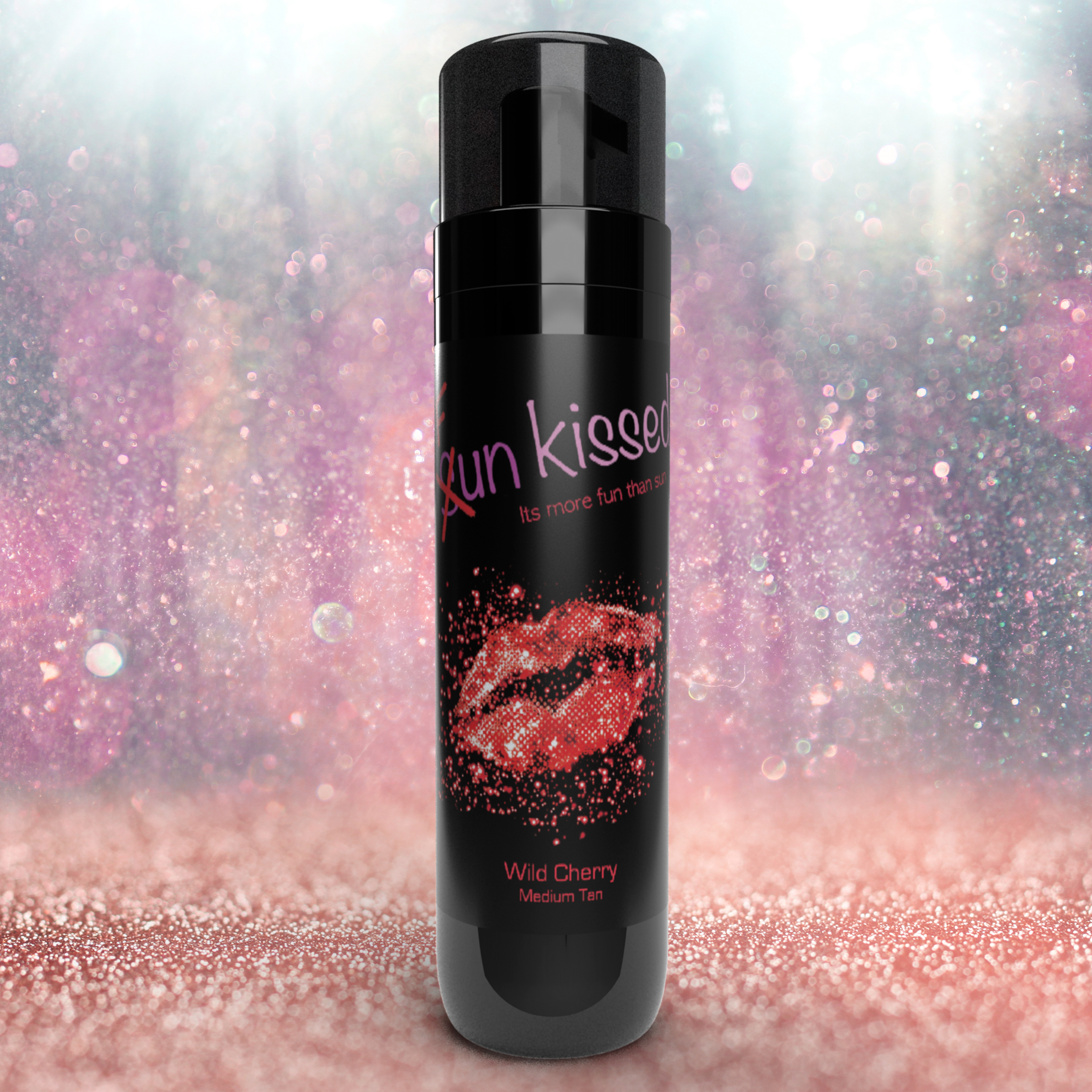 Wild Cherry mousse - 200ml Funkissed Medium Tan